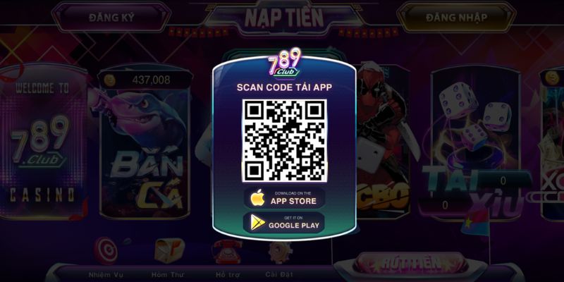Hướng dẫn tải và cài đặt app 789Club
