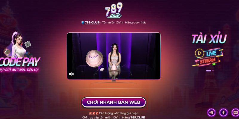 Lựa chọn cổng game 789club
